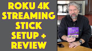 Roku Streaming Stick 4K  HOW TO SET UP  REVIEW [upl. by Ahselrac616]