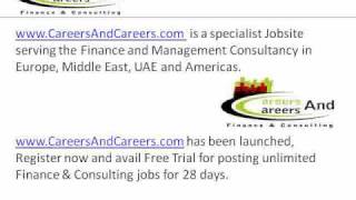 Financial and Consulting JobsWatch the Video to find out more [upl. by Ferdie]