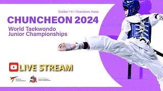 Day 5 SFF  Chuncheon 2024 World Taekwondo Junior Championship [upl. by Scurlock]