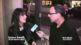 Dee Dee Ramones widow Barbara Ramone talks w Eric Blair Dee Dee Ramone A Memorial Exhibition2012 [upl. by Leasim]