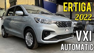 New Ertiga Vxi Automatic 2022 Model Real Life Review 🔥 Vahan Official [upl. by Odrareve]