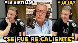 💥LONGOBARDI se HIZO la VICTIMA y abandonó la RADIO re CALIENTE en el PASE con JONI VIALE [upl. by Welby]