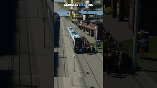 Fixing crowds at tram stops in Cities Skylines 2 [upl. by Licastro]