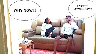 I WANT TO DO VASECTOMY😭😭 PRANK ON MY GIRLFRIEND 🤬 Watch till the end SUBSCRIBE [upl. by Dev]