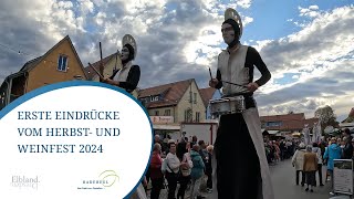 Erste Eindrücke vom Herbst und Weinfest 2024 [upl. by Naimerej]