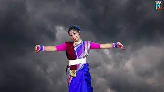 Mono Mor Megher Sangi Dance Cover  Rabindra Sangeet dance  Nacher Jagat [upl. by Ydok459]