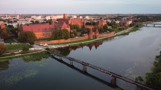 Malbork Castle  Drone view  2024 [upl. by Murry690]