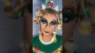 makeupshorts makeupartist facepaint makeup mua 24daysofchristmas whoville grinchmas sfx [upl. by Attelra440]