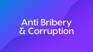 Anti Bribery and Corruption Course Trailer [upl. by Stefanac]