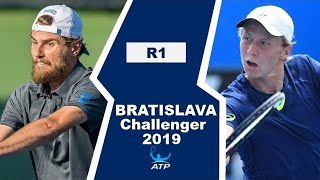 Maxime Cressy vs Emil Ruusuvuori  BRATISLAVA 2019 [upl. by Liagibba]