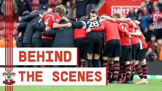 BEHIND THE SCENES  Southampton 21 Tottenham Hotspur [upl. by Eiznikam268]