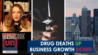 Washington state leads nation in drug deaths trails in business growth [upl. by Raybourne]