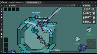 Swordz io ⚔️ Lets watch from 43 seconds [upl. by Blasius278]