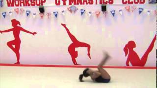 Arches SSP Key Steps Advanced Floor Routine [upl. by Aroved]