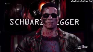 WWE 2K16  TERMINATOR Entrance  Updated Attire [upl. by Elleuqar]