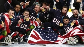 USA v Japan Ice Sledge Hockey goldmedal game  Vancouver 2010 Paralympic Winter Games [upl. by Ylecic]