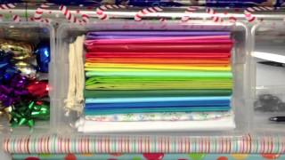 Gift Wrapping Paper Storage  Organization DIY [upl. by Bueschel]