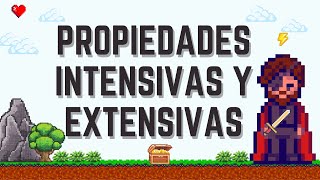 4 Propiedades intensivas y extensivas 1C TM [upl. by Ahsienor]