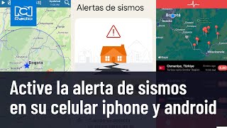 ¿Cómo activar la alerta de temblor en iphone y Android [upl. by Yanffit446]