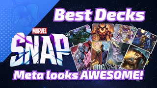 This meta looks GREAT BEST DECKS for Thanos Surtur Malekith amp more for Marvel SNAP [upl. by Frederigo]