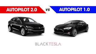 Tesla Autopilot 20 vs Autopilot 10 Daytime [upl. by Dorraj]