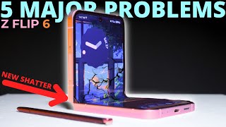 Z FLIP 6 5 MAJOR PROBLEMS LONG TERM REVIEW [upl. by Arrec194]