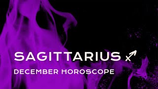 🏹 Sagittarius December Horoscope [upl. by Nohsav566]