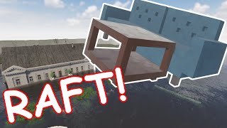 Surviving a FLOOD MOD With a MAKESHIFT RAFT in Teardown [upl. by Elawalo]