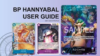 BP Hannyabal User Guide  EB01 Deck Profile [upl. by Eudosia]