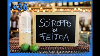 36 Basi e Premix  Come preparare lo SCIROPPO di FEIJOA Acca sellowiana dal gusto TROPICALE [upl. by Ylrrad666]