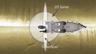 Lowrance DownScan imaging of the bottom [upl. by Daveda]