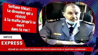 Sofiane Khiari  Le douanier qui a résisté à la mafia jusquà sa mort dans la rue [upl. by Nauqram]