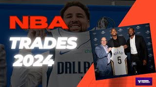 MOST IMPORTANT NBA TRADES 2024 SUMMER [upl. by Naes699]