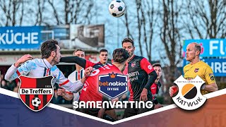 CURIEUZE tweede goal 👀⚽  De Treffers vs VV Katwijk  Samenvatting Betnation Divisie 2324 [upl. by Hemminger]