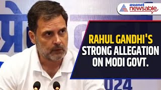 Demonetisation amp Wrong GST Killed Small Businesses Rahul Gandhis Strong Allegation on Modi Govt [upl. by Ahsercel978]