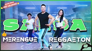 SALSA MERENGUE y REGGAETON Explosivos  Baila con Nosotros 🔥 Dance Workout [upl. by Goodrich]