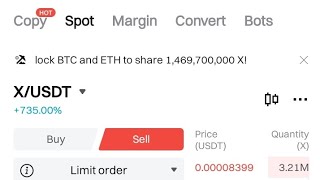 How to Convert X Token to Cash USDT on BITGET EXCHANGE [upl. by Harrad]