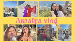 Antalya Vlog 2023  travel Vlog  2023  Sharma Sisters  Tanya Sharma  Krittika M Sharma [upl. by Alguire]