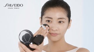 How To  Cushion Compact Foundation  SHISEIDO [upl. by Akinuahs]