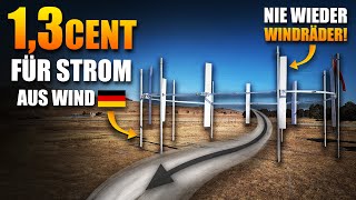 Neue WindkraftSchlaufe 400 mehr Strom als jeder Windpark [upl. by Blasien437]