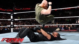 The Shield vs The Wyatt Family Raw March 3 2014 [upl. by Hilarius]