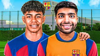 I Become a Barcelona Academy Player… [upl. by Goer]