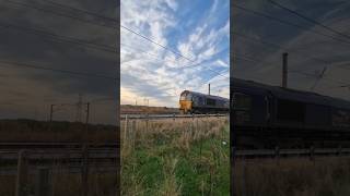 66 430 and 88 002 gives tones through Winwick jn train trainspotting class66 class88 [upl. by Adyela]