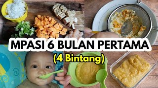 Resep MPASI 6 Bulan Pertama  MPASI Anti GTM [upl. by Gosney]