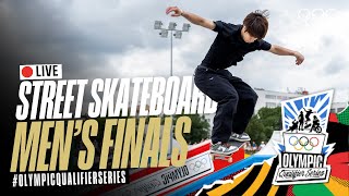 🔴 LIVE Street Skateboarding Mens Finals  OlympicQualifierSeries [upl. by Eltsirc]