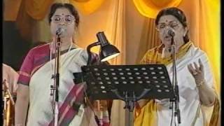 Lata amp Usha Mangeshkar  Aplam Chaplam Live Performance [upl. by Aleahc]