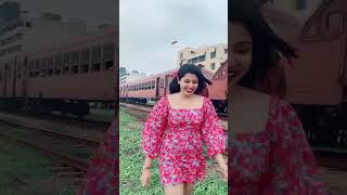 සචිනි ගියපු ගමන ❤🥰🙈  Sachini Ranawaka enjoy travel sachiniranawaka love enjoy viral [upl. by Engeddi]