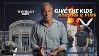 Mike Rowe Learns Why Chad Houser Gives Knives and Fire to Juvenile Delinquents  The Way I Heard It [upl. by Wye]