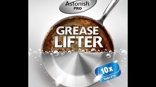 New Grease Lifter Tablets From Astonish [upl. by Freida]