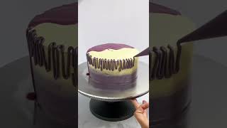 Easy cake decoration cake cakedesign shortsfeed ytshorts shorts viralshort shortvideo [upl. by Buzz]